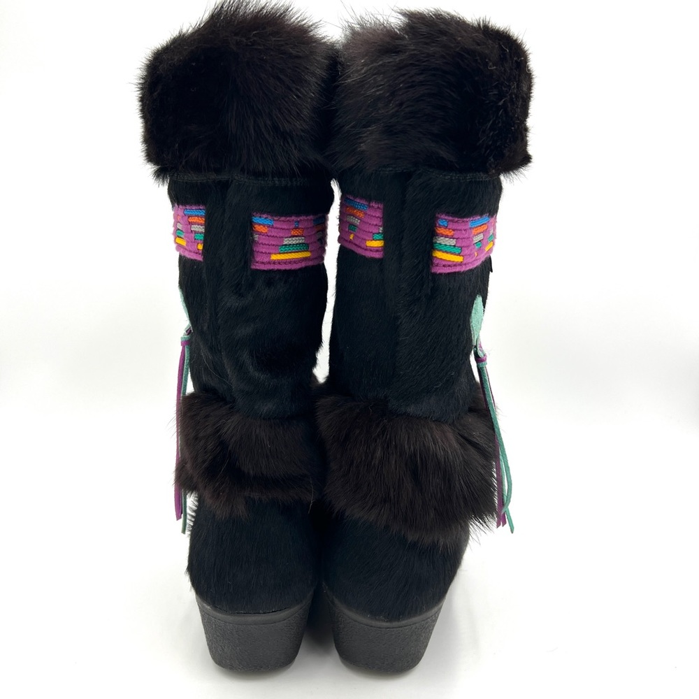 Tecnica Italian Apres Skandia Fur Ski Winter Boots Womens EU 41 Size 9 - Picture 3 of 15